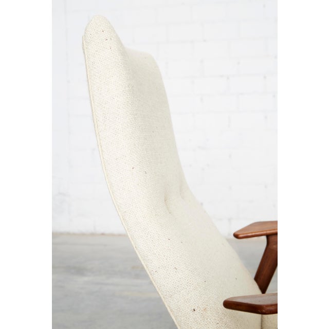 Set of Vintage Ruster Lounge Chair and Ottoman by Yngve Ekström for Pastoe, 1950s For Sale - Image 14 of 14