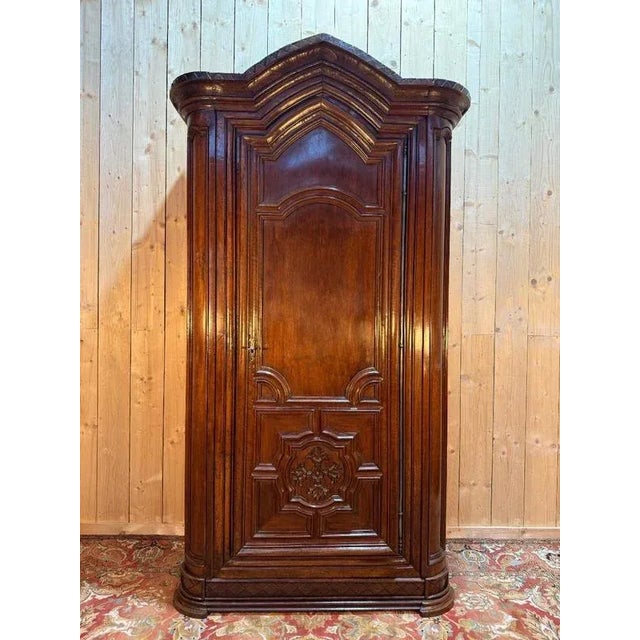 Louis XIV Wardrobe in Walnut For Sale - Image 13 of 13