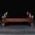 Huali Rosewood Carved Display Stand for Sword or Scroll For Sale - Image 4 of 10