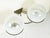 Italian Glass & Brass Model B519 Sconces from Candle, 1960s, Set of 2 For Sale - Image 4 of 9