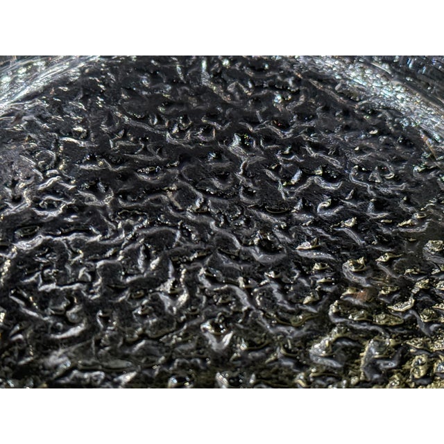 Mid-Century Modern Iittala Riite Art Glass Ashtray Catchall by Timo Sarpaneva, Finland, 1960s For Sale - Image 3 of 6