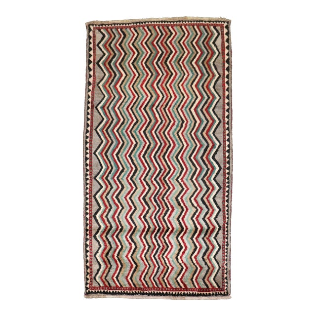 Modern Persian Chevron Rug rug no.j4795 For Sale