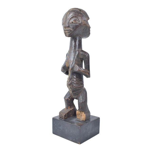 Early 20th Century Luba Female Figurine For Sale