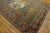1920s Fine Green Small Pictorial Garden of Paradise Antique Floral Kerman Rug For Sale - Image 4 of 6