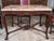 Carved Table with Thick Marble Top For Sale - Image 3 of 7