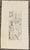Boho Chic 1968 Gyarfas Gabor Modern Interior Etching For Sale - Image 3 of 3
