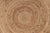 White Round Jute Scallop Rug - 5' Ft. For Sale - Image 10 of 11
