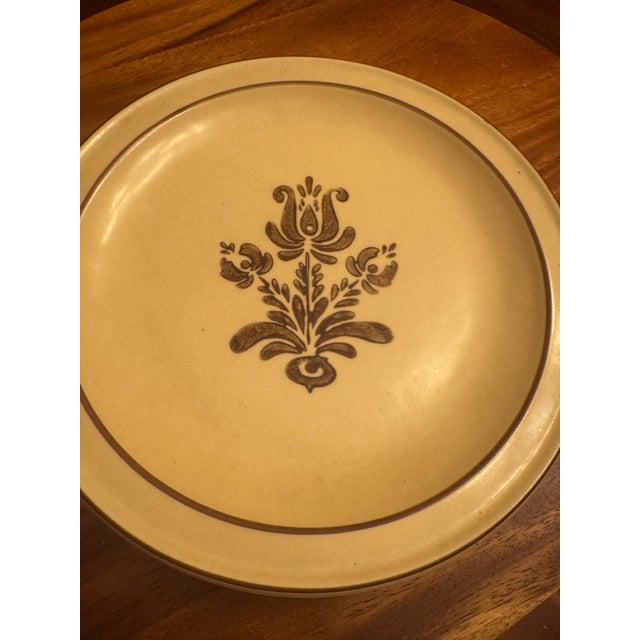 Ceramic 1970s Tureen & Lid W/Ladle & Underplate Village (Made in Usa) by Pfaltzgraff For Sale - Image 7 of 12