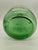 Green Demijohn Balloon Bottle from Viresa Glassworks, Spain, 1970s For Sale - Image 3 of 5