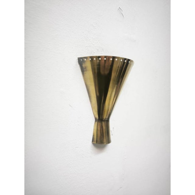 1950s Sputnik Wall Light in Brass, 1950s For Sale - Image 5 of 15