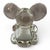 Mid-Century Modern 1950s Steuben Crystal Koala Bear Sculpture – Signed – 5.5” Tall For Sale - Image 3 of 5
