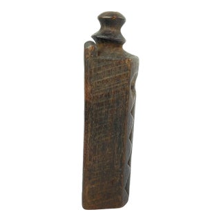 Early 20th Century Tabwa Poupees Attrap Thieves Wooden Doll For Sale