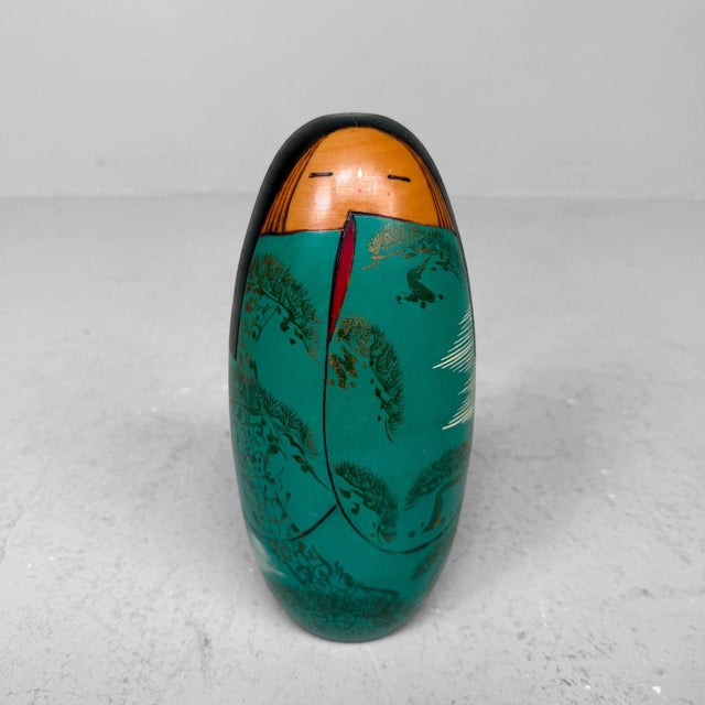Mid-Century Modern Vintage Japanese Sōsaku Kokeshi by Miyama Keiji, 1960s For Sale - Image 3 of 11