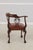 1980s Southwood Ball & Claw Mahogany Corner Chair For Sale - Image 5 of 17