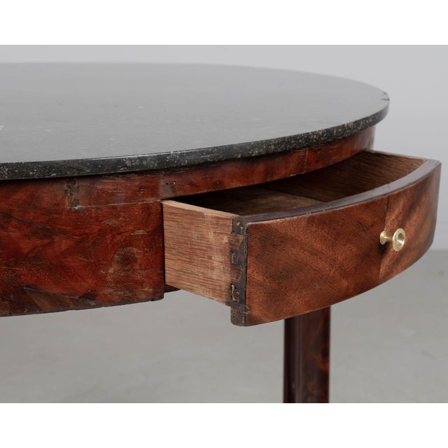 19th Century French Mahogany Gueridon or Game Table For Sale - Image 14 of 17