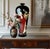This vintage Palace Vase with Chinese seal script stands an impressive 23 inches tall and 10 inches wide. The body rises...