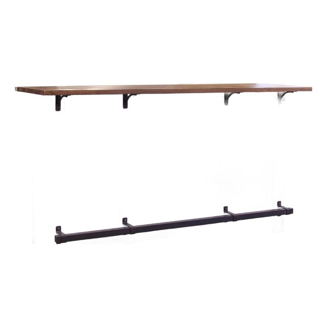 Greenview Bar Counter - Distressed White - 76" For Sale