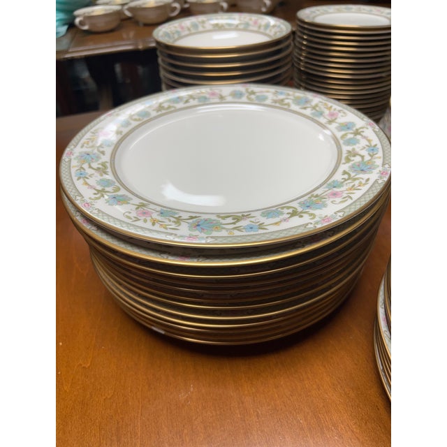 Vintage Noritake Miyoshi 7194 Ivory China Set 88 Pieces Chairish