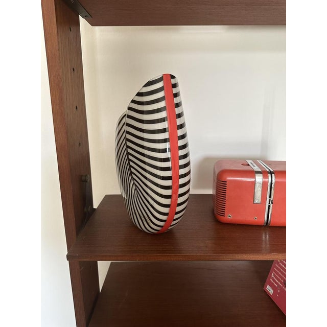 Murano Glass Vase by Lino Tagliapietra for Effetre, 1988 For Sale - Image 3 of 11