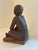 Ceramic Sculpture of Seated Figure For Sale - Image 4 of 4