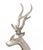 Asian Thai Recumbent Deer Nickel Plate Sculpture For Sale - Image 3 of 9