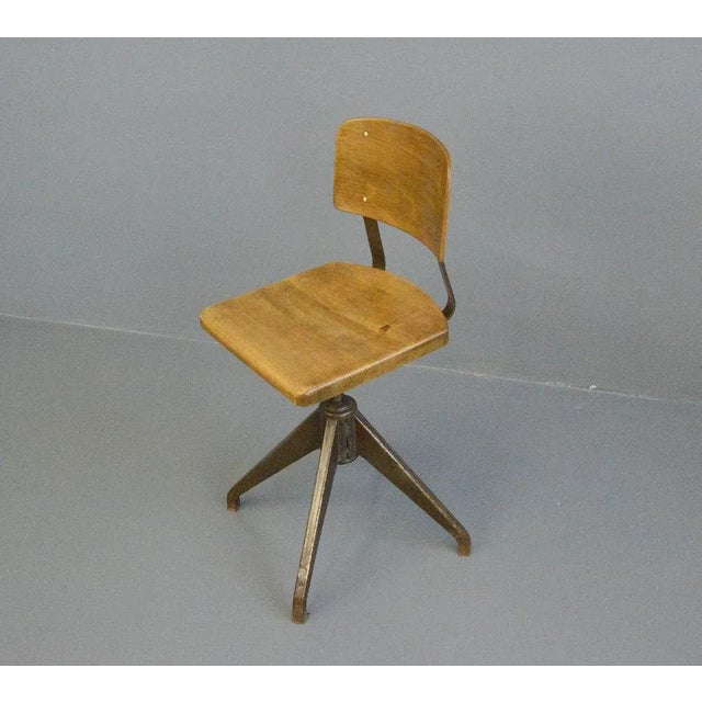 Swivel Chair Model XIII by Robert Wagner for Rowac, 1920s For Sale - Image 4 of 10