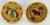 Saffron Vintage French Parry & Vieille Majolica Fruit (Plum & Pear) Plates in the Style of De Serreguemines- Set of 2 For Sale - Image 8 of 12