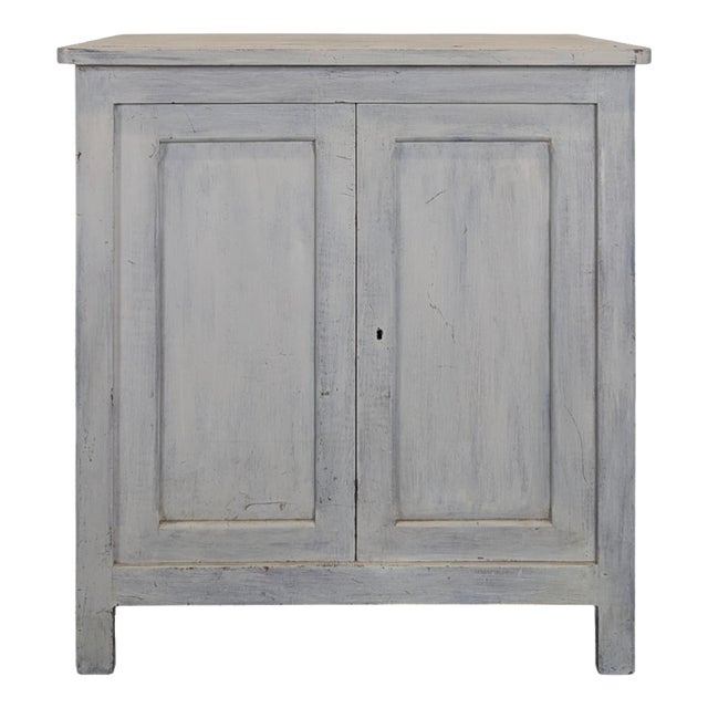 Small Vintage Patinated Buffet, 1940s For Sale