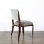 Set of Eight Art Deco Sculptural Walnut Dining Chairs in Plush Mohair Upholstery For Sale - Image 10 of 18