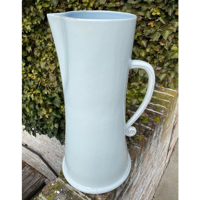 Oversize Ceramic Pitcher For Sale - Image 13 of 13