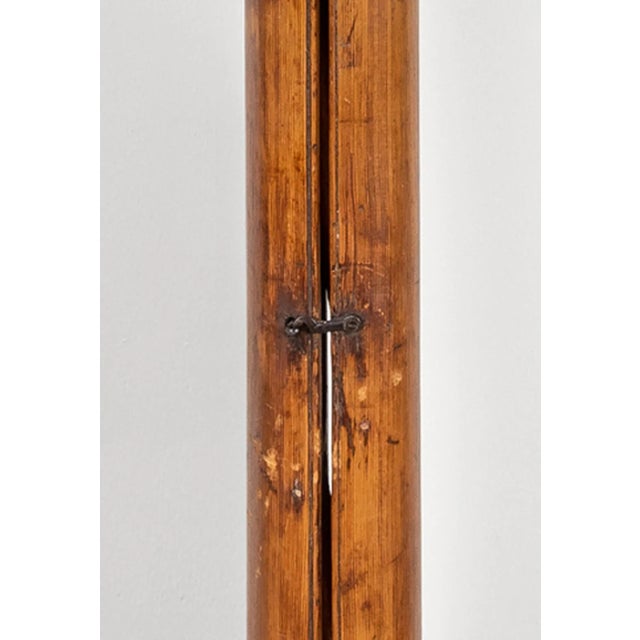 Antique 1900s Pine Library Pole Ladder For Sale In Boston - Image 6 of 10