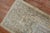 Antique Zabihi Collection Camel Powder Blue Persian Serab Small Rug - 2'7" x 4'1" For Sale In New York - Image 6 of 7