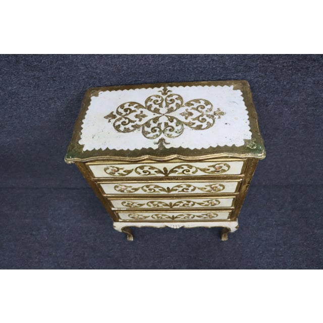 Italian Italian Florentine Chest/Nightstand For Sale - Image 3 of 9