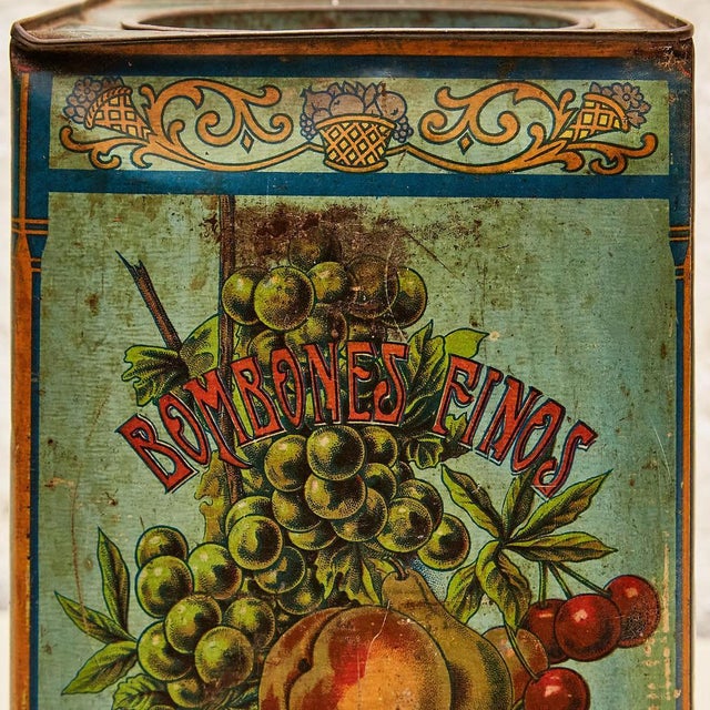 Metal Candy Box from Mauri, Barcelona, Spain, 1920s For Sale - Image 14 of 17