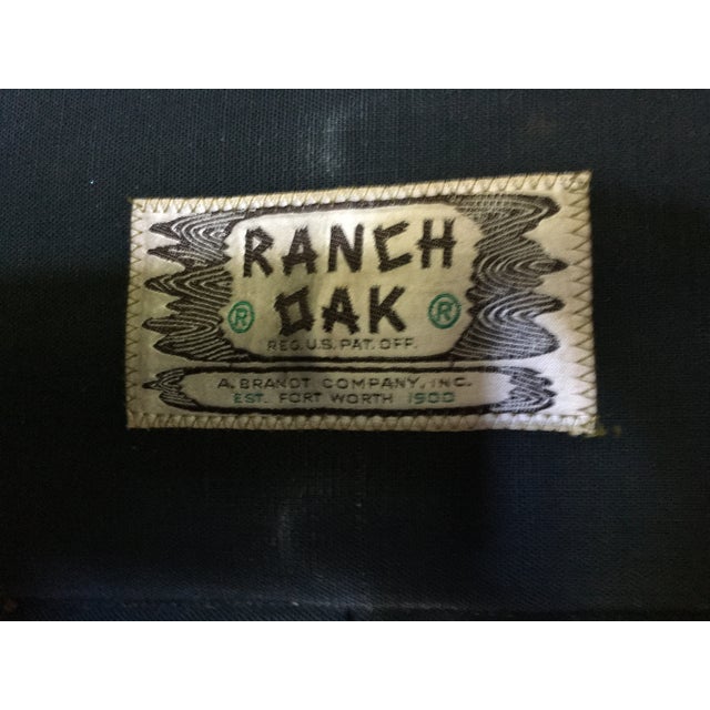 Wood Mid 20th Century A. Brandt Ranch Oak Furniture Set- 3 Pieces For Sale - Image 7 of 11