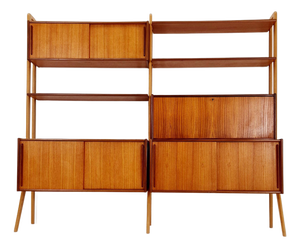 Vintage Danish Freestanding Bookshelf System by Kurt Østervig for KP Møbler, 1960s