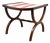 Regency Mahogany Curule Stool, 1810s For Sale