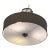 Moroccan Diamond Giclee Semi Flush-Mount For Sale