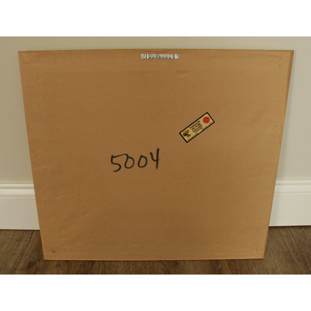 Printmaking Materials Custom Framed Impressionist Art Print For Sale - Image 7 of 13