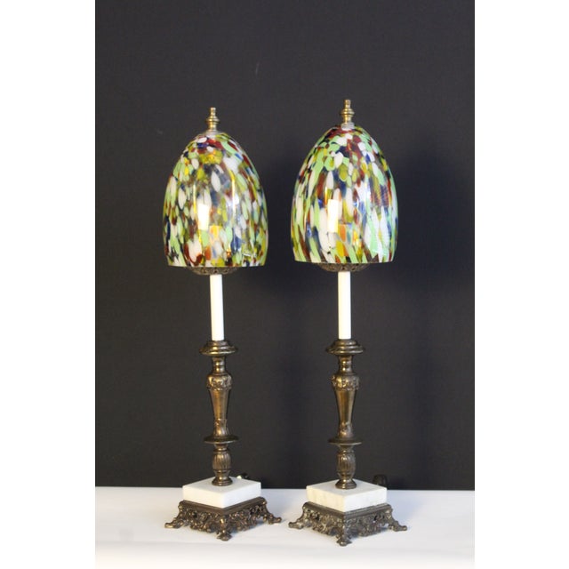 Early 20th Century Italian Regency, Toso & Barovier Style Murano. For Sale - Image 9 of 10