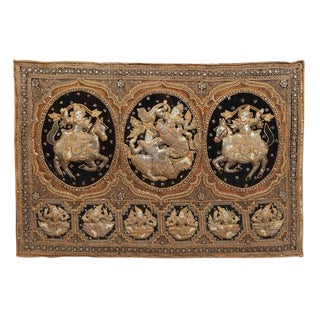 Asian Kalaga Tapestry Framed in Acrylic Box For Sale
