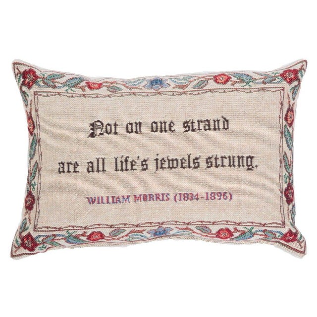 This beautiful tapestry cushion is finely woven by skilled weavers on traditional Jacquard Tapestry looms. The tapestry...