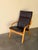 1960s Vintage Danish Stouby Leather Lounge Chair Bentwood Frame Scandinavian Mid Century Armchair 1960s For Sale - Image 5 of 10