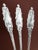 Magnificent set of 12 dessert spoons from the house of PUIFORCAT "Acanthe" pattern This pattern is one of the house's...
