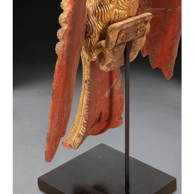 Antique Giltwood Eagles, 1840, Set of 2 For Sale - Image 9 of 12