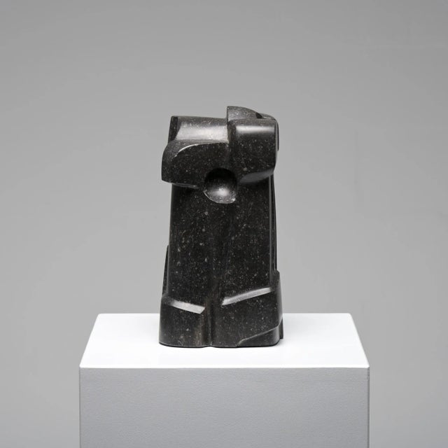 Jan Keustermans, Abstract Sculpture, Belgian Blue Stone For Sale - Image 12 of 18