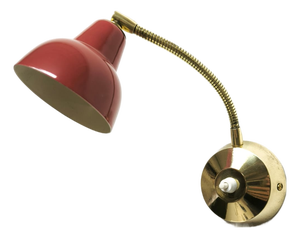 Adjustable Wall Light with Push-Button Ignition, 1960s