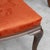Brown Wood and Fabric Chairs, 1950s, Set of 4 For Sale - Image 11 of 12