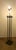 Hollywood Regency Mid 20th Century Hollywood Regency 4-Column Brass & Green Marble Floor Lamp For Sale - Image 3 of 10
