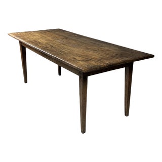 Country Dining Table in Wood For Sale